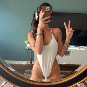 25. Forplay Ivory Swimsuit